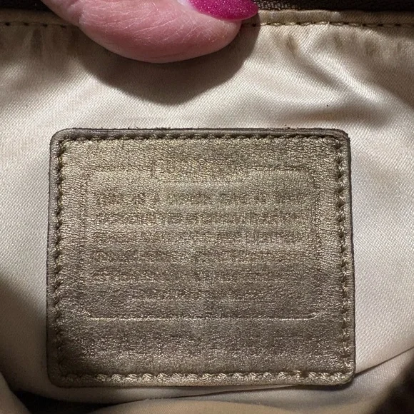 Coach Audrey OP Art Crossbody Bag - Picture 9 of 10